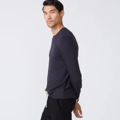 MONROW Supersoft Crew Neck Sweatshirt FADEDBLACK Sale